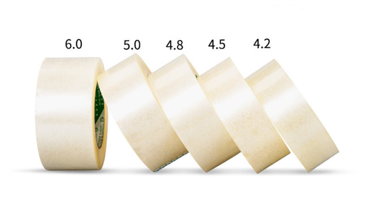 48um Thickness Transparent Acrylic Water Glue Bopp Packing Tape